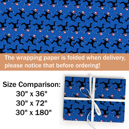 Satoru Gojo Anime Christmas Gift Wrap Paper