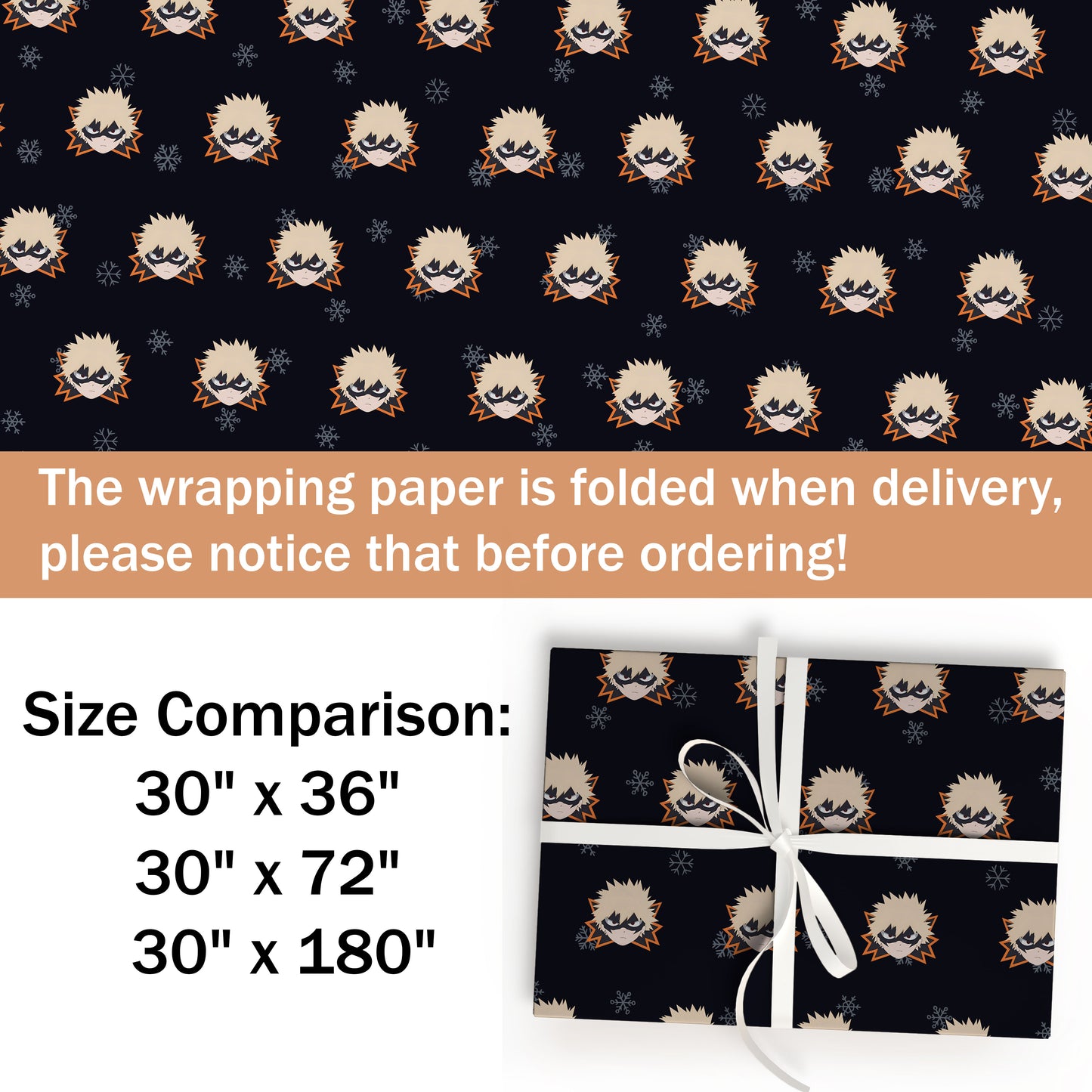 Amine Jujutsu Kaisen  Holiday Gift Wraps