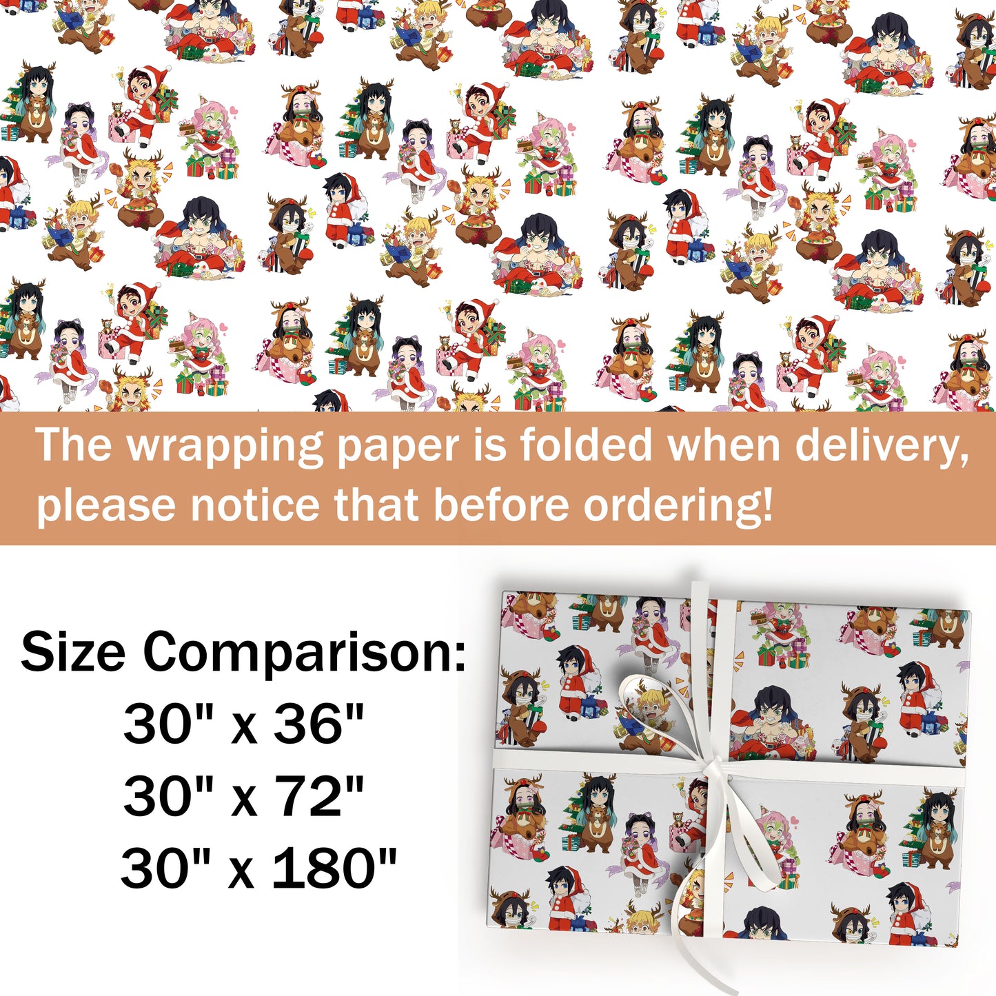 Demon Slayer Corps Kimetsu no Yaiba Gift Wrap