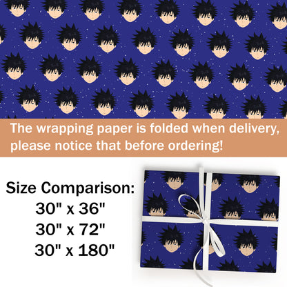 Megumi Fushiguro Wrap Paper Anime Fan