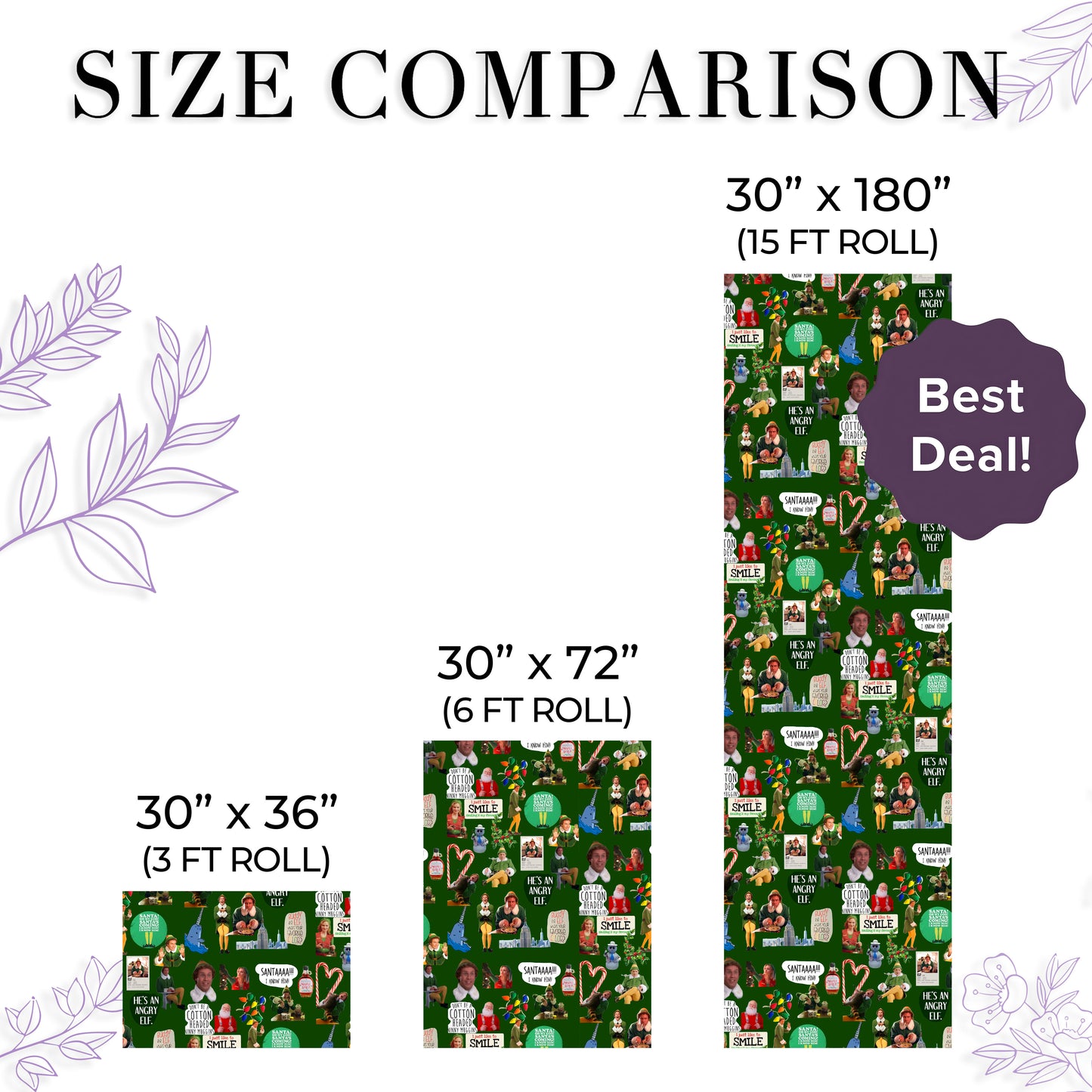 ELF Wrapping Paper