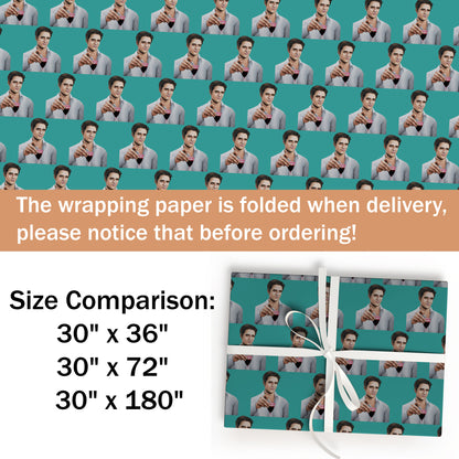 Edward Cullen Twilight Cheers Premium Quality Gift Wrap