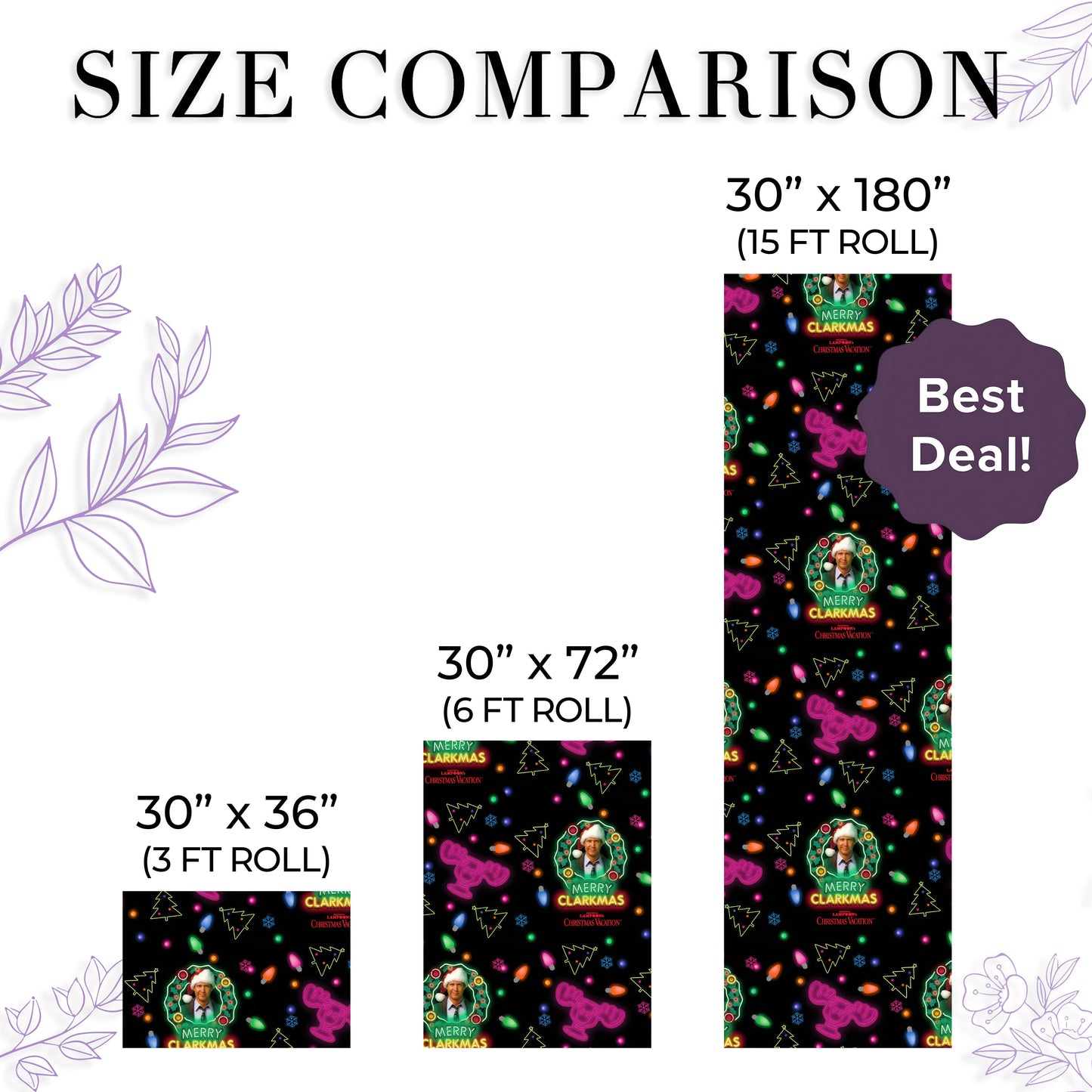 Merry Clarkmas Christmas Vacation Wrapping Paper