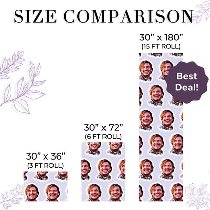 Pedro Pascal Wrapping Paper Gift