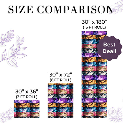 Kimetsu no Yaiba Wrapping Paper Sheet