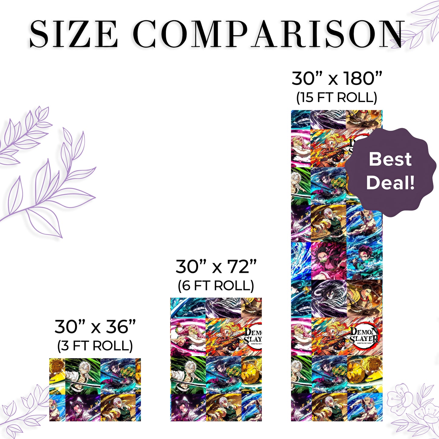 Demon Slayer Wrapping Arts Crafts Decorations