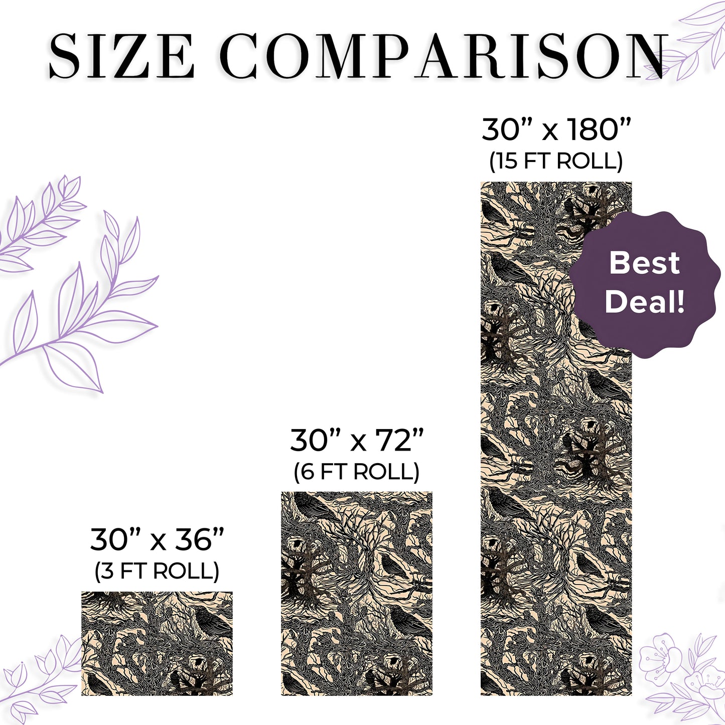 Gothic Birth Wrapping Paper
