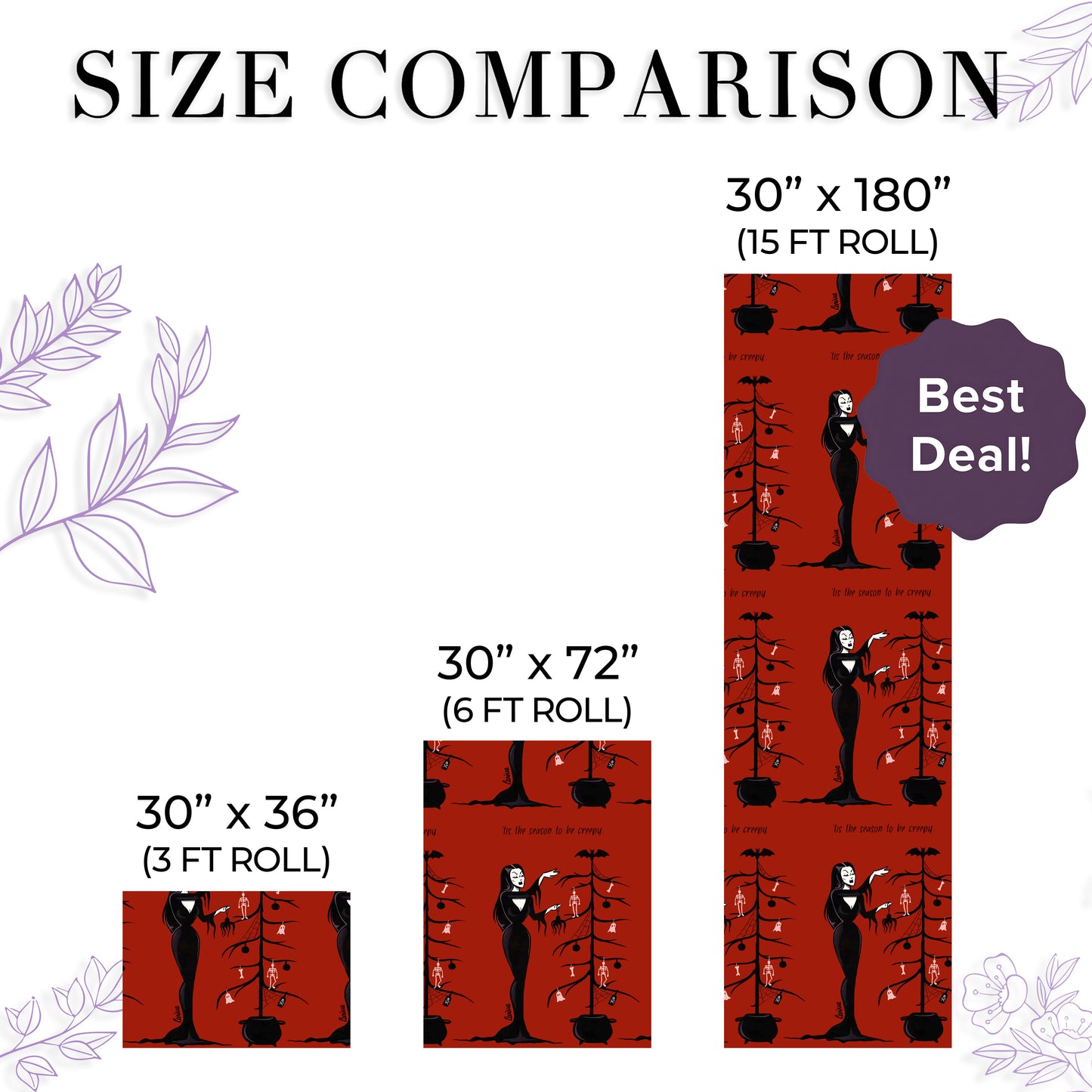 Gothic Wrapping Paper Gift