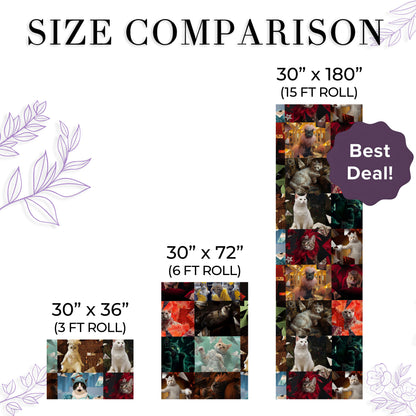 Cat Christmas Wrapping Paper