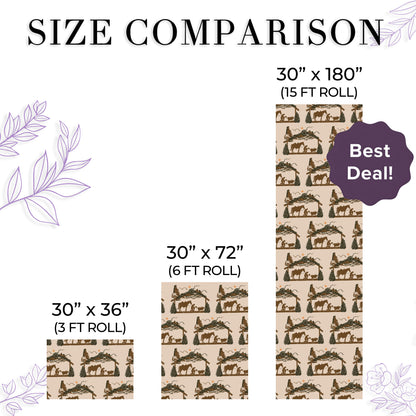 Nativity Wrapping Paper