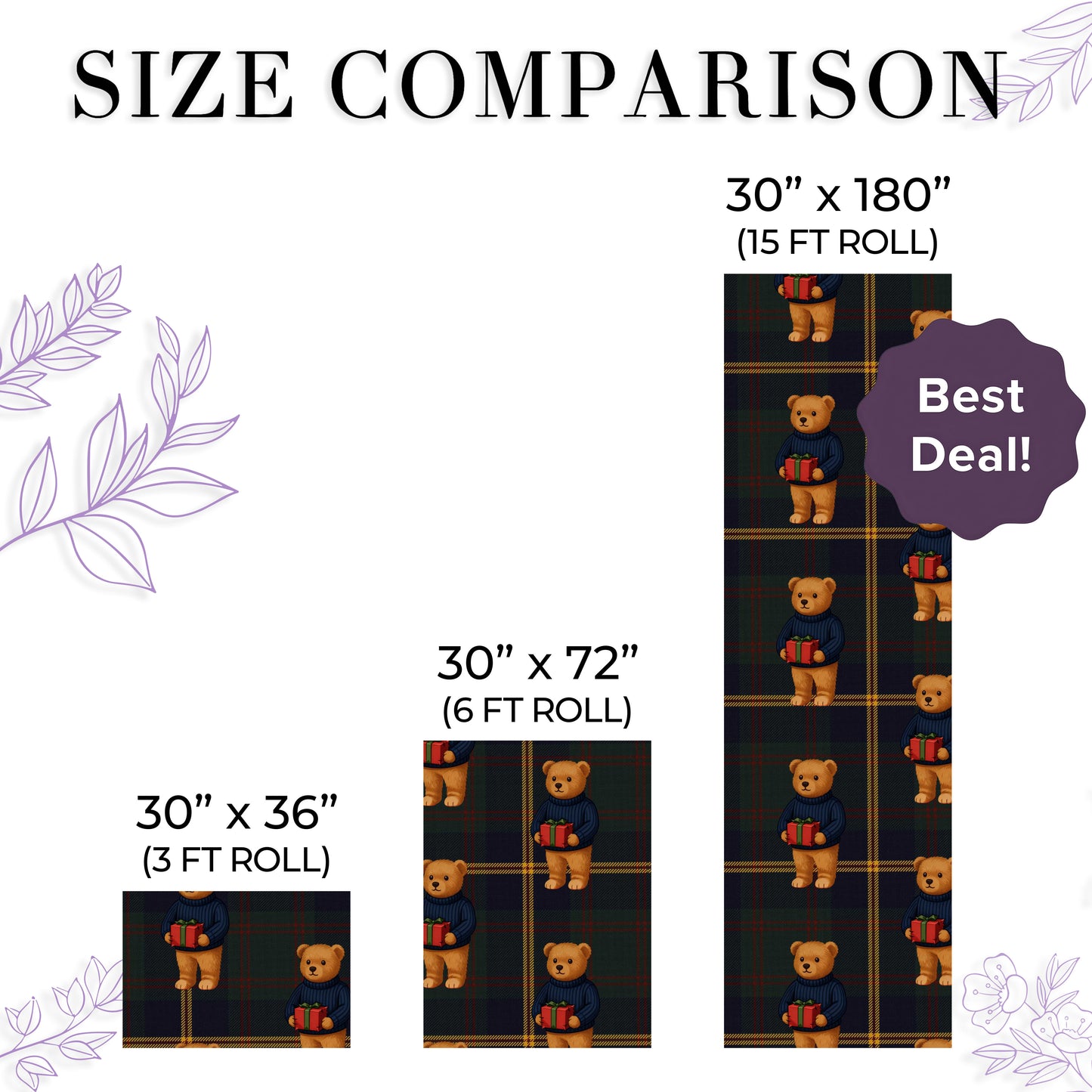 Teddy Bear Wrapping Paper