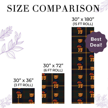 Teddy Bear Wrapping Paper