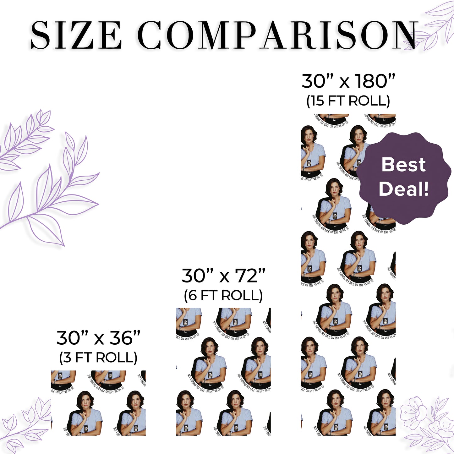 Law And Order Gift Wrap for Fans, Unique Holiday Wrapping