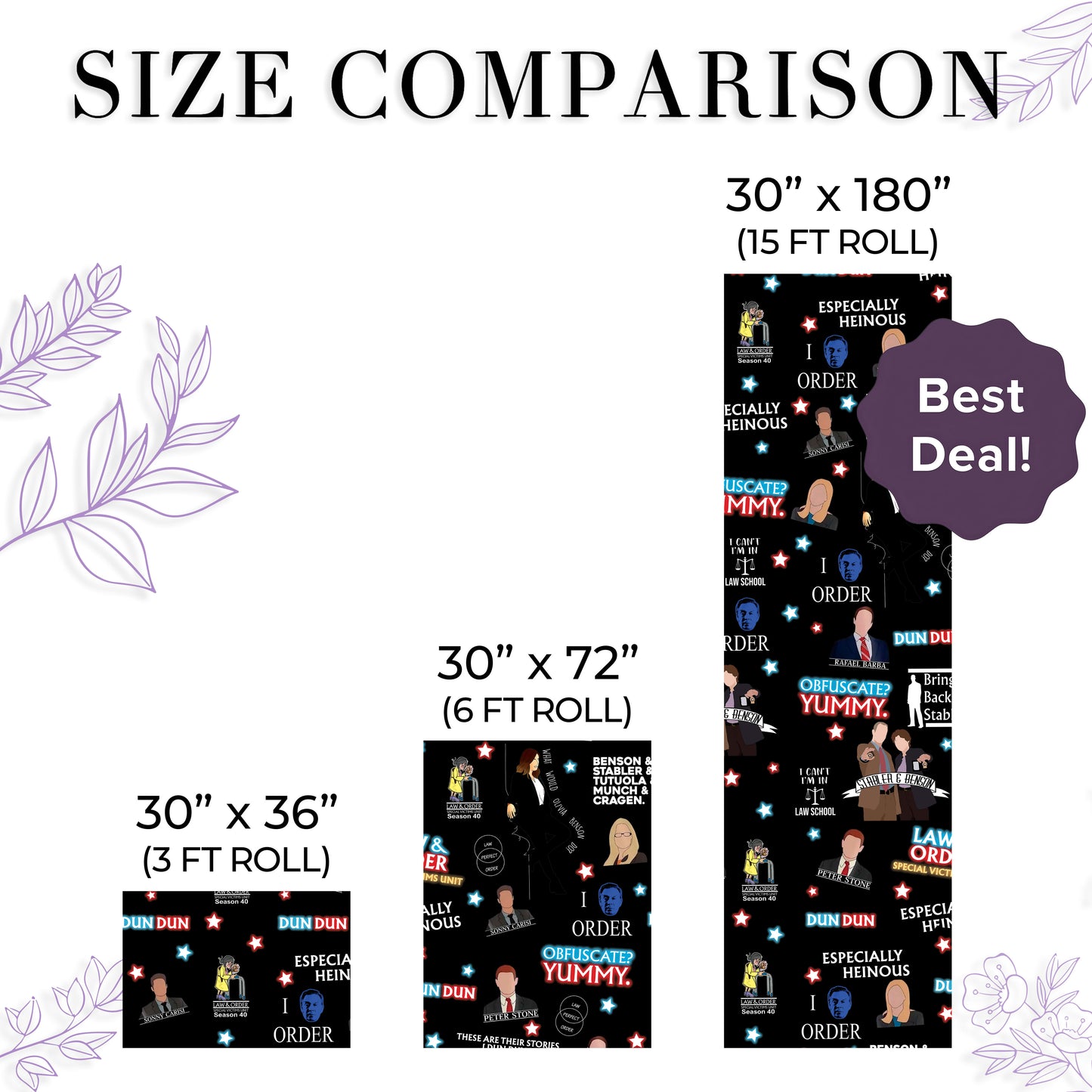 Funny Police Law And Order Wrapping