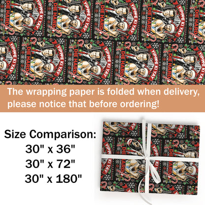 Yippee-ki-yay? ?Die Hard Christmas Wrapping Paper