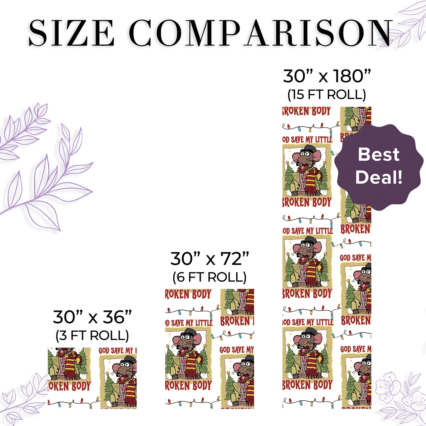 The Muppet Christmas Carol Wrapping Paper