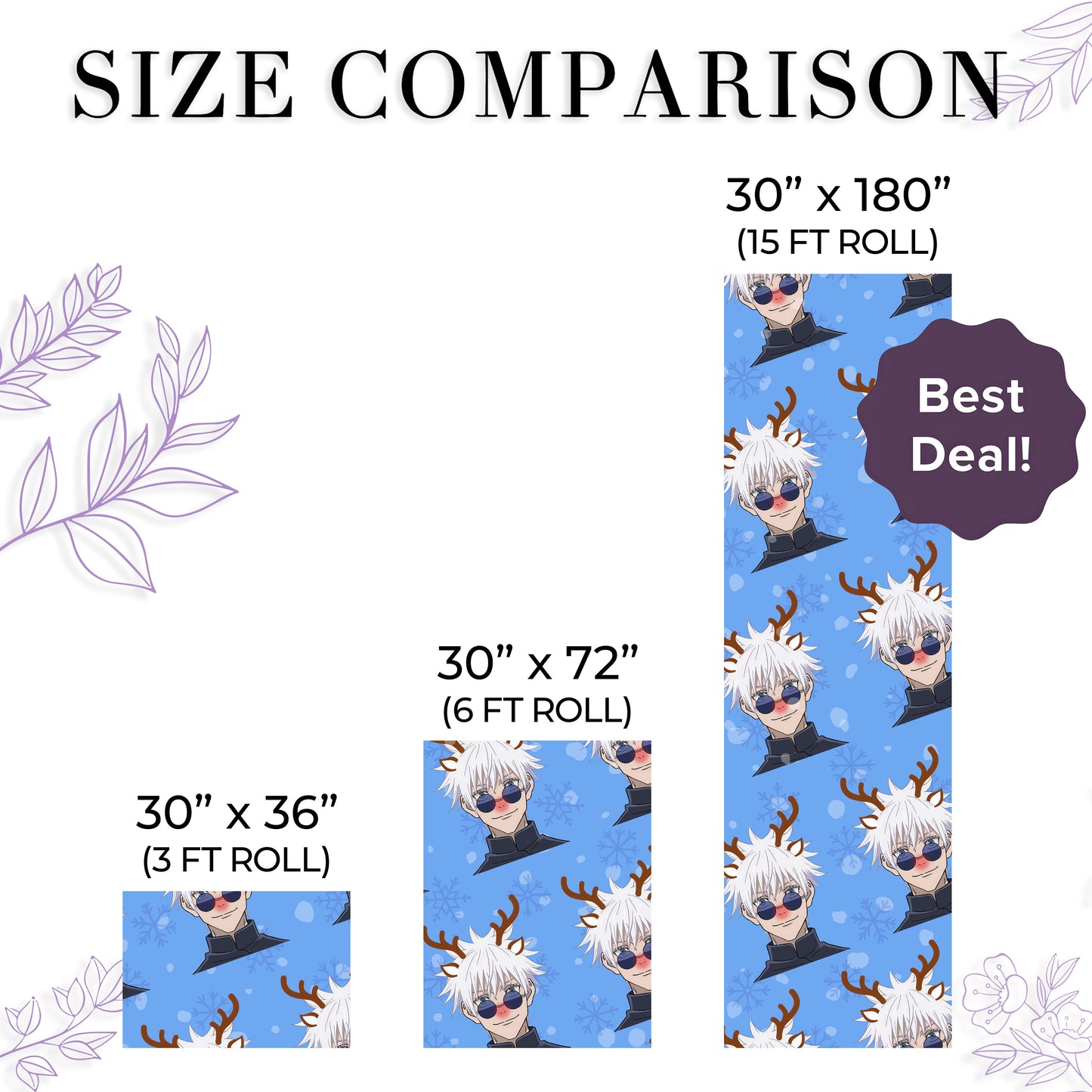 Jujutsu Kaisen Christmas Gift Wrap