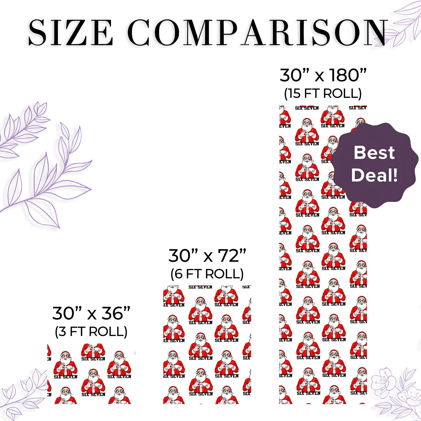 67 Santa Clause Gift Wrap