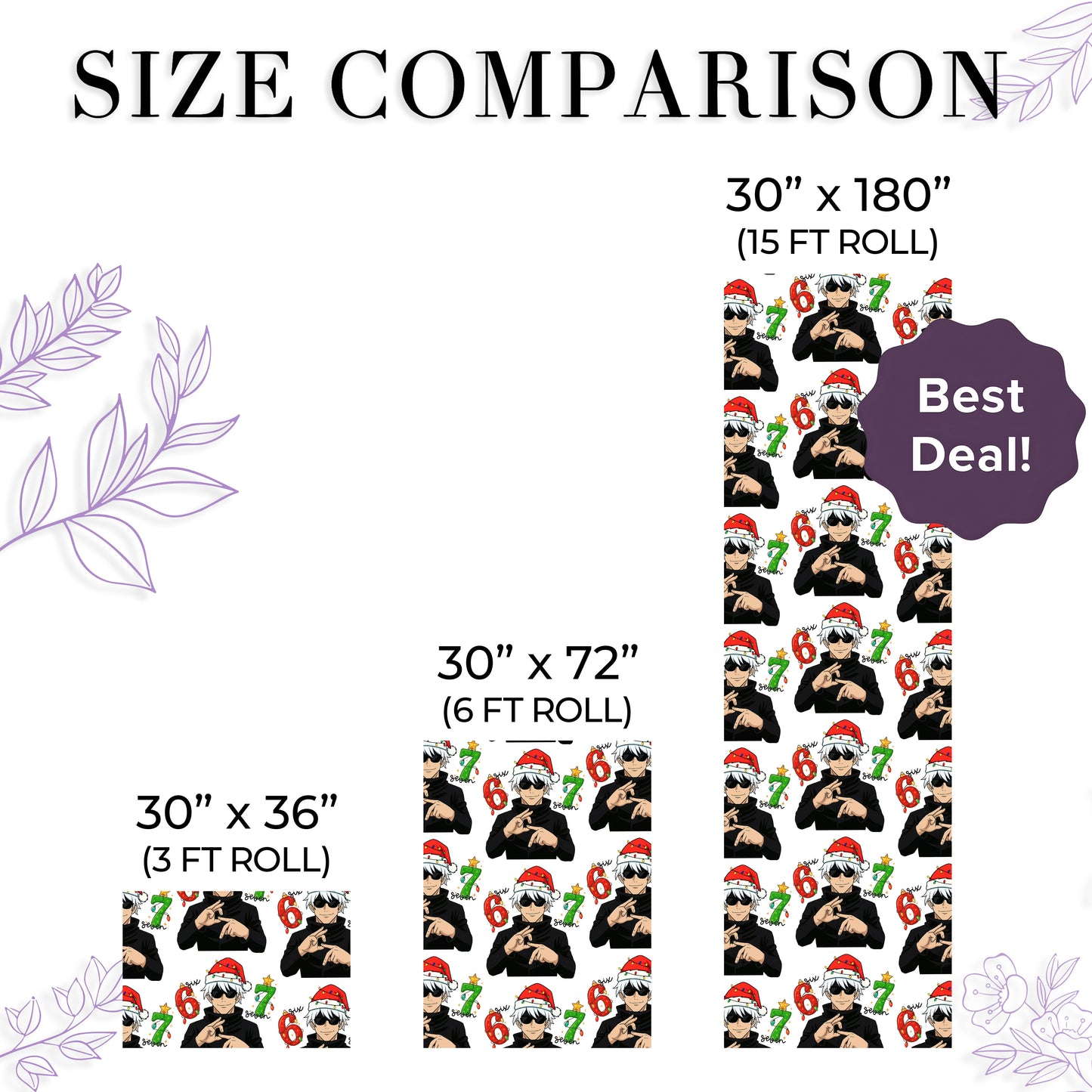 67 Jujutsu Kaisen Wrapping Paper