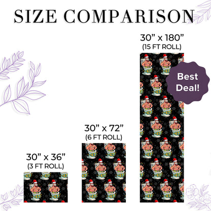 Patrick Star 67 Christmas Wrapping Paper