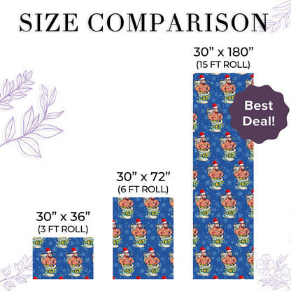 Patrick Star 67 Wrapping Paper Holiday Gift