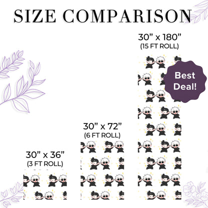 Jujutsu Kaisen Wrapping Paper Gift For Fan