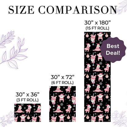 Santa Wrapping Paper - Premium Gift Wrap