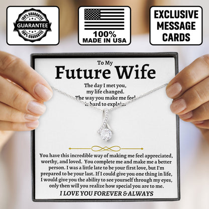 To My Future Wife Necklace Gift from Husband