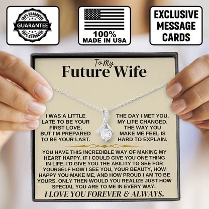 To My Beautiful Wife Jewelry Gift for Anniversary