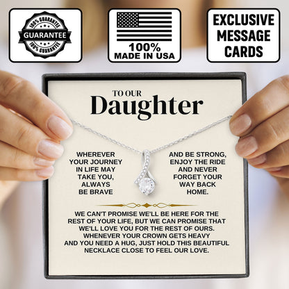 To My Our Daughter Meaningful Jewelry Gift