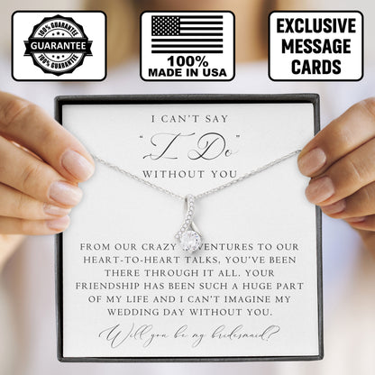 I Can't Say Without You Necklace Gift