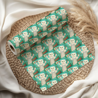 White Cat Sparkling Taylor Swift Wrap