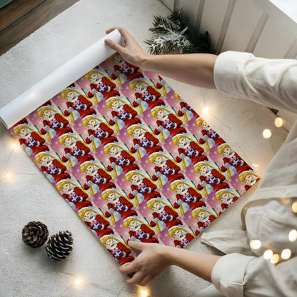 Sailor Moon Christmas Wrapping Paper