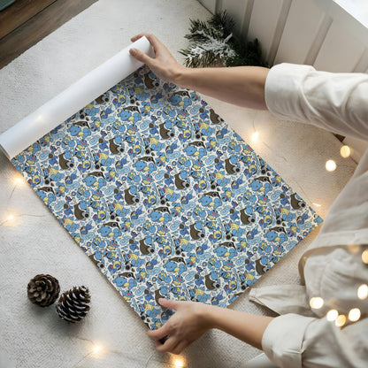 Squirtle Wartortle Blastoise Pokemon Wrapping Paper