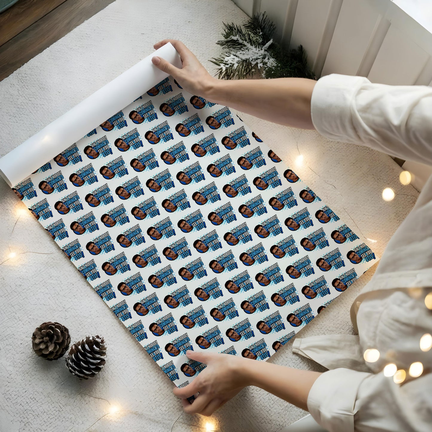 The Temptations Xmas Wrapping Paper