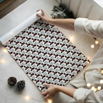 The Temptations Christmas Wrapping Paper Roll