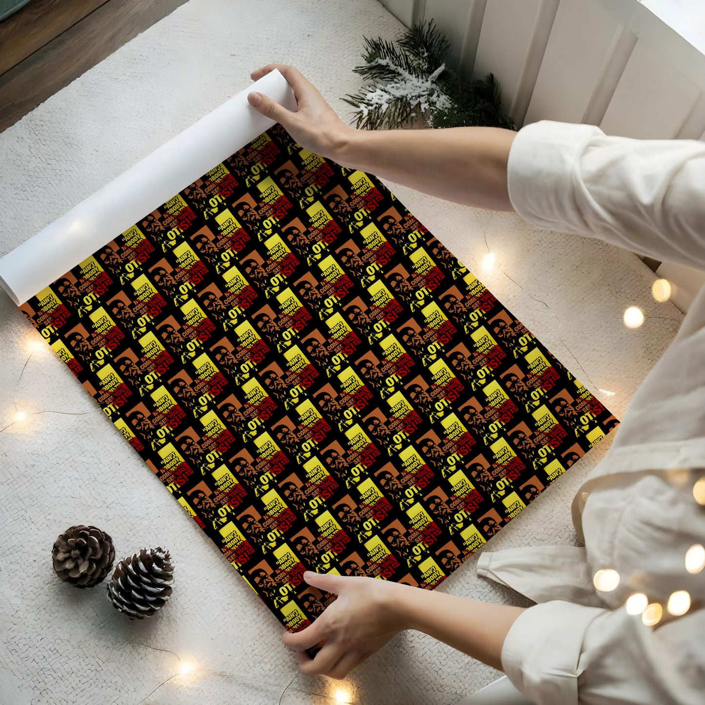 The Temptations Christmas Wrapping Paper Sheets