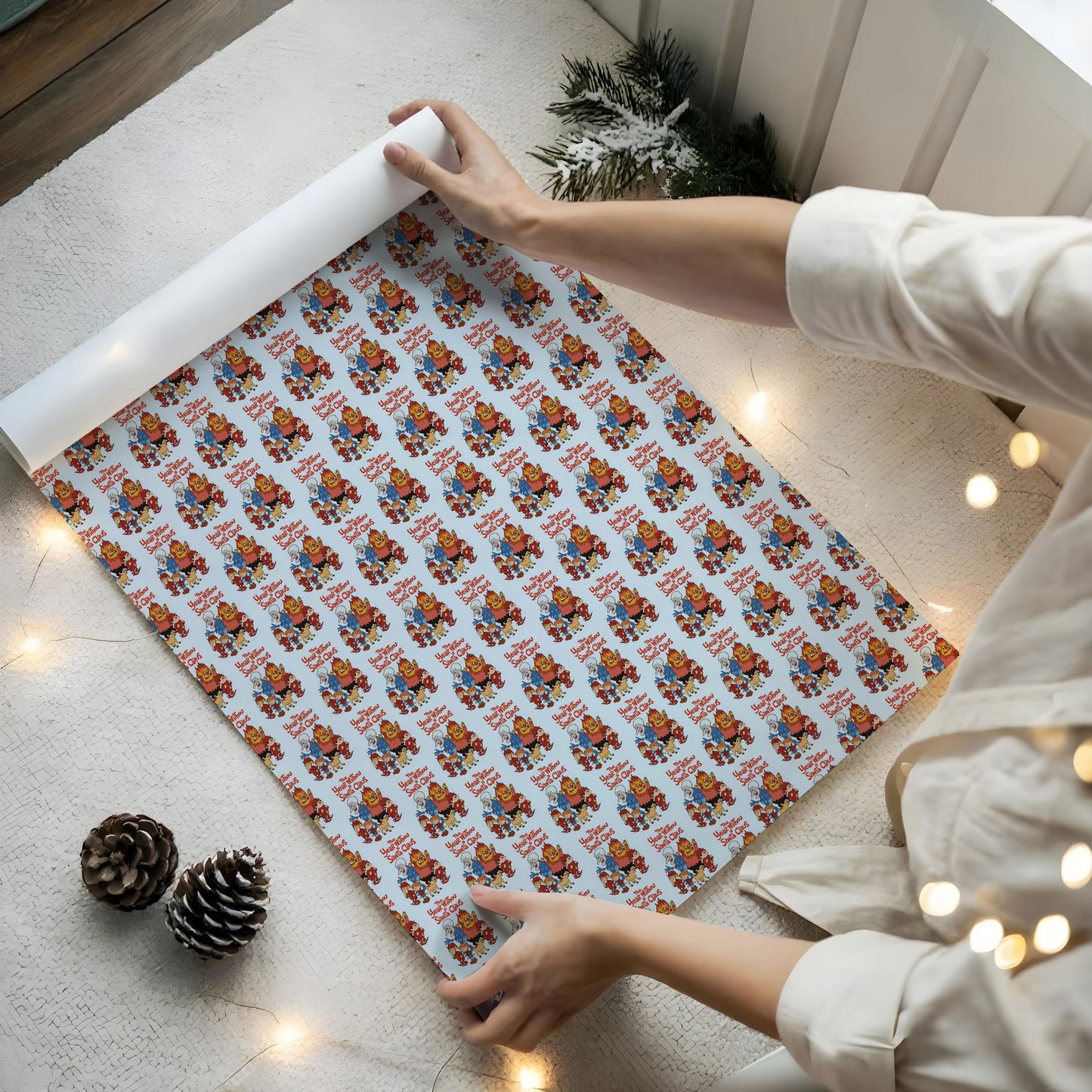 The Year Without a Santa Claus Gift Wrap