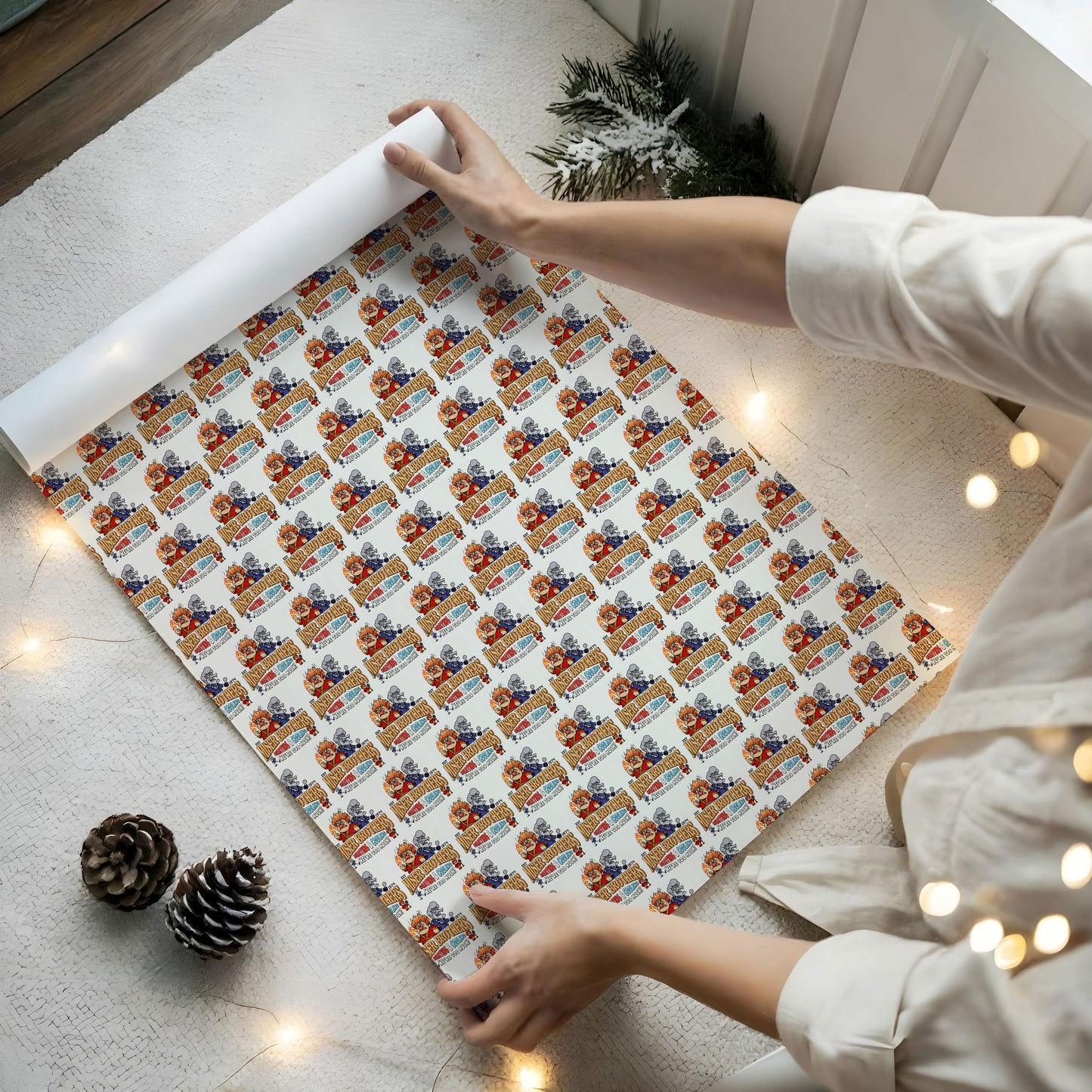 The Year Without a Santa Claus Christmas Wrapping Paper Sheets