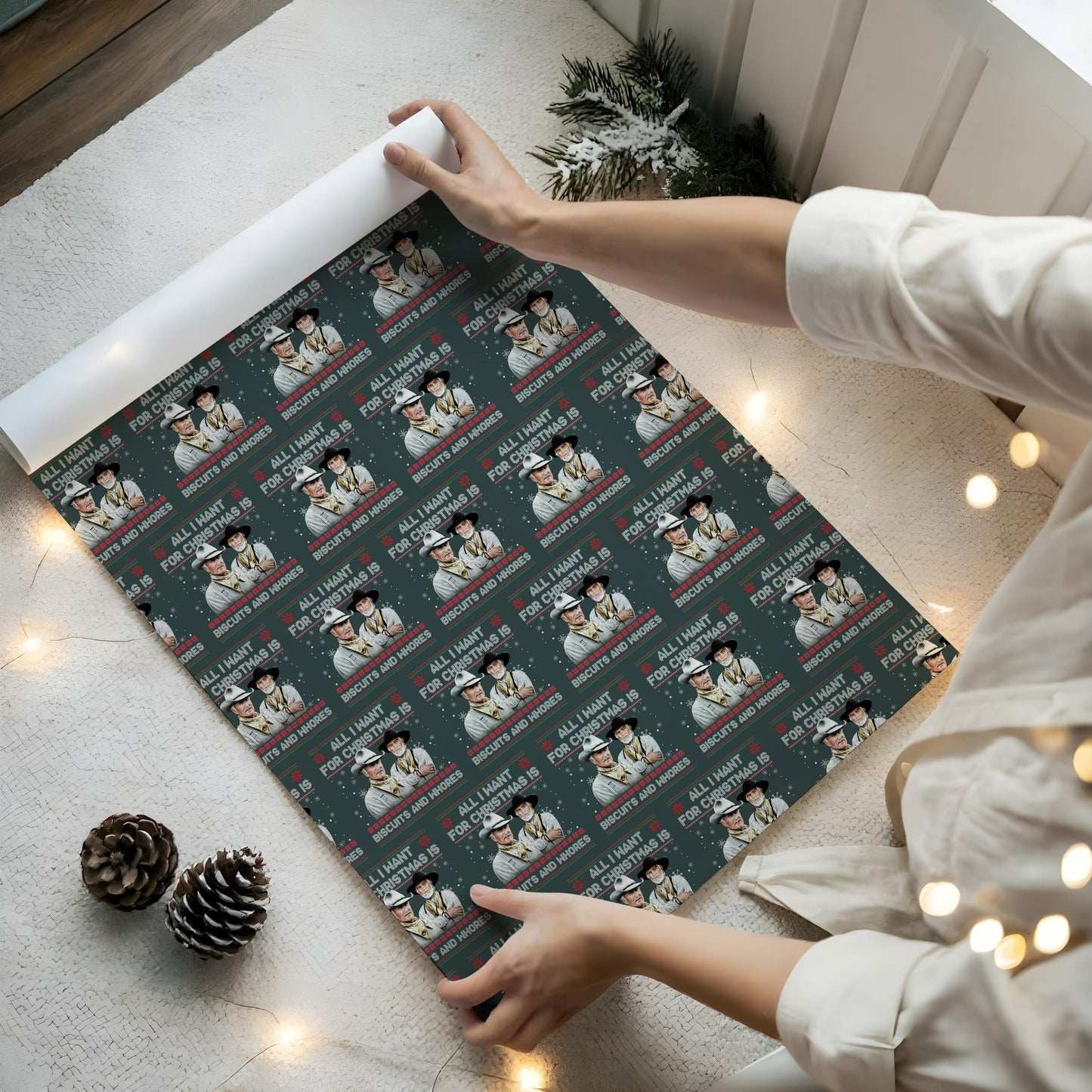 Lonesome Dove Wrapping Paper