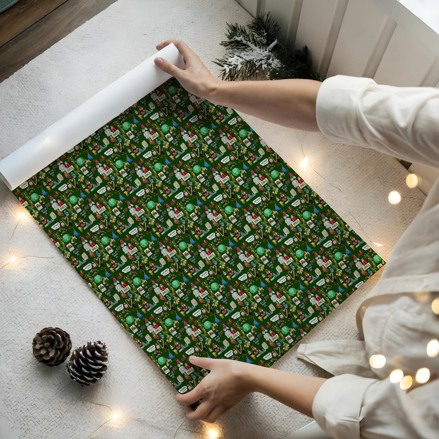 ELF Wrapping Paper