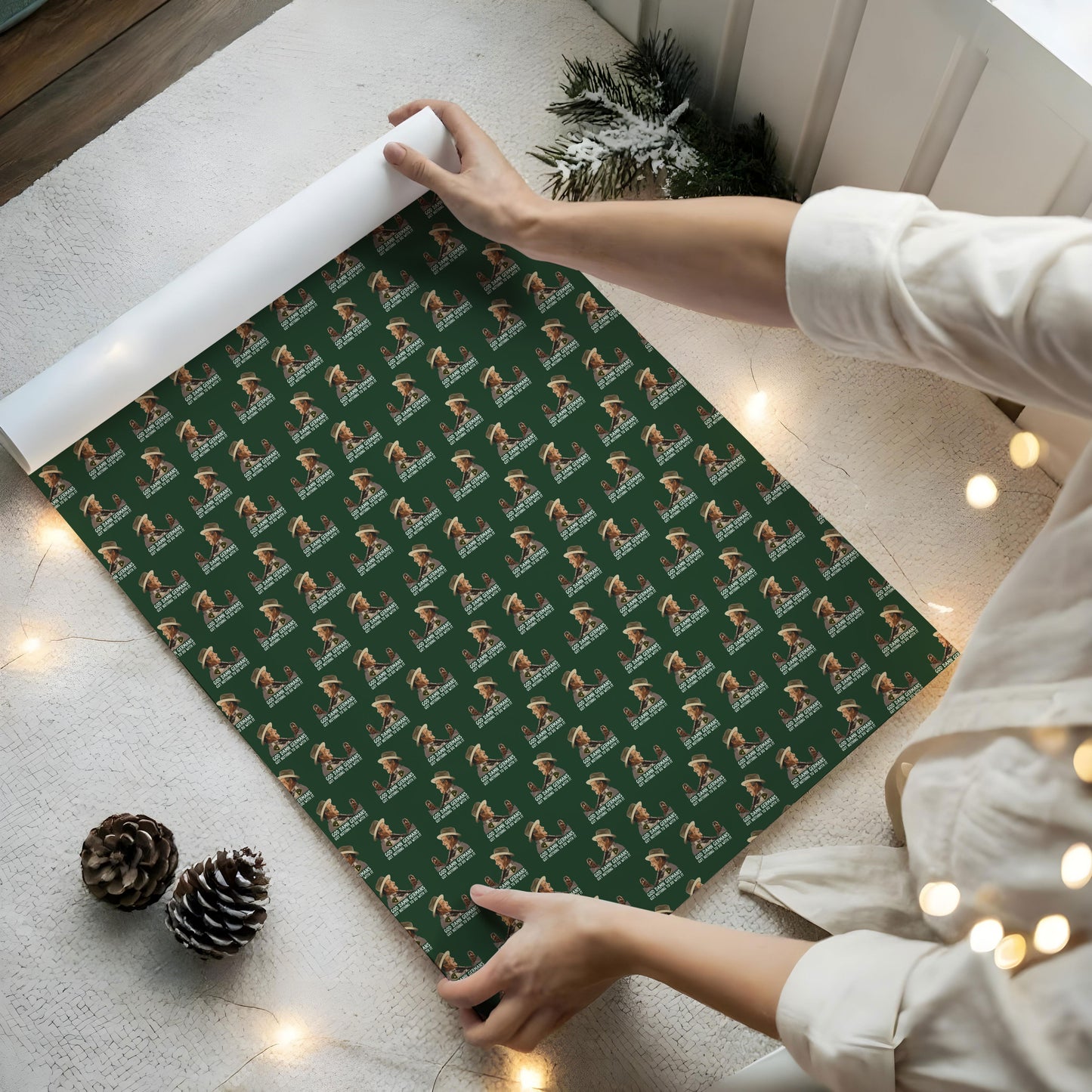 Bandit Buford T Justice Wrapping Paper
