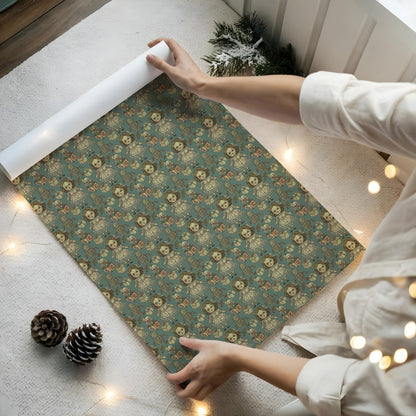 Gothic Baby Christmas Wrapping Paper