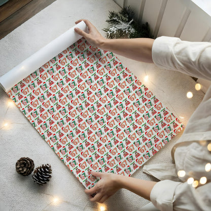 67 Meme Santa Wrapping Paper