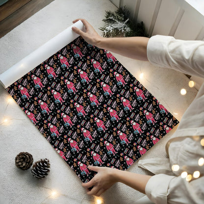 Santa Sleighin Since 67 Wrapping Paper