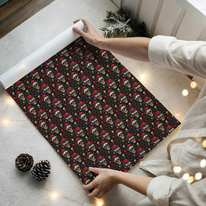 Gothic Skeleton Wrapping Paper