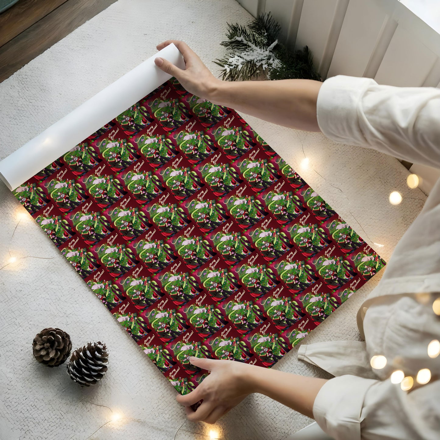 Hazbin Hotel Wrapping Paper Christmas Gifts