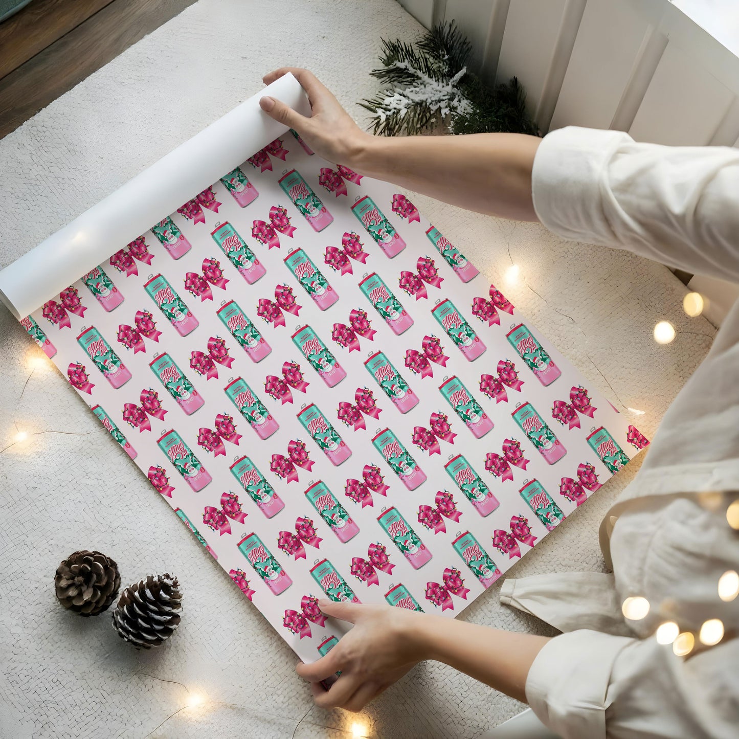 Alani Nu Winter Wonderland Wrapping Paper