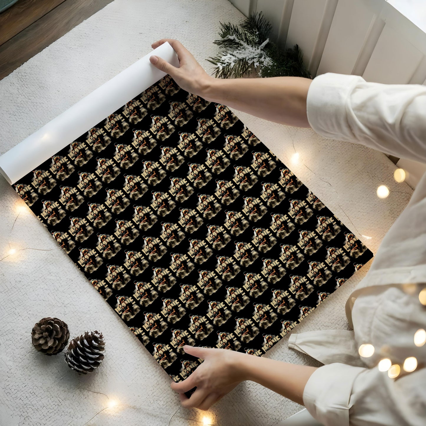 Rod Wave Christmas Wrapping Paper