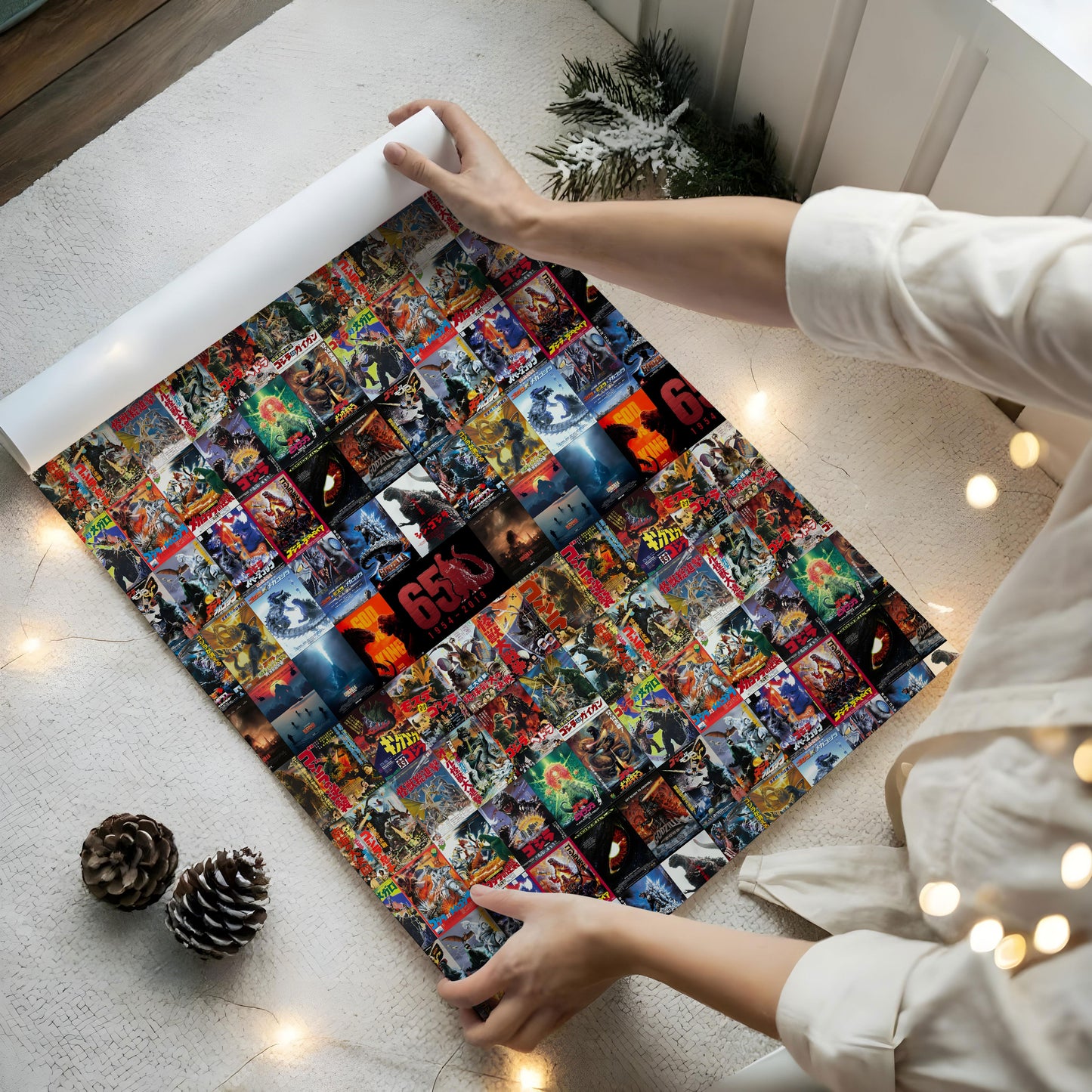 Godzilla Wrapping Paper